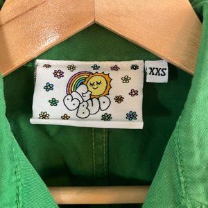 Big Bud Press Long Sleeve Jumpsuit XXS in Green